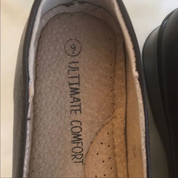 ULTIMATE COMFORT BROWN LOAFERS. NEW - Picture 6 of 6